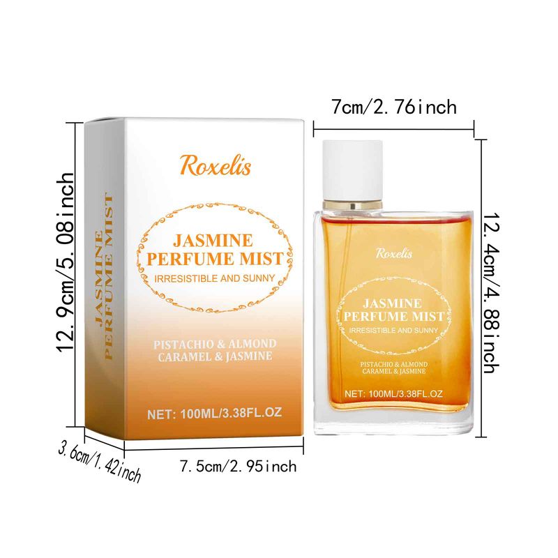 Perfume brasileño ligero, fresco y natural para mujer, perfume floral de madera de jazmín._voghion.com