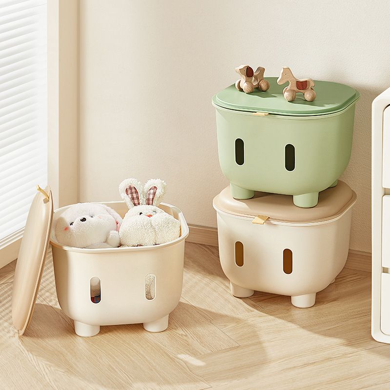 【 Hedou 】 Tabouret de rangement pour enfants pouvant accueillir des jouets, des collations, des vêtements et des articles divers pour bébé, à usage domestique_voghion.com