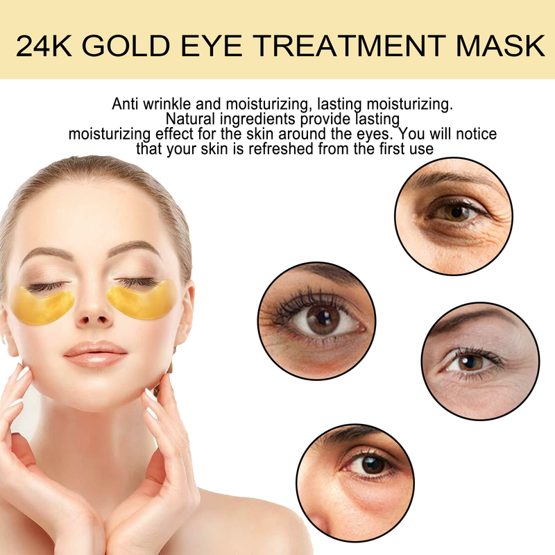 Maske Güzel Göz Göz Maskesi Nemlendirici, Parlatıcı, Sıkılaştırıcı, Açık Çizgi, Siyah Daire, İnce Çizgi ve Kırışıklık Onarıcı_voghion.com