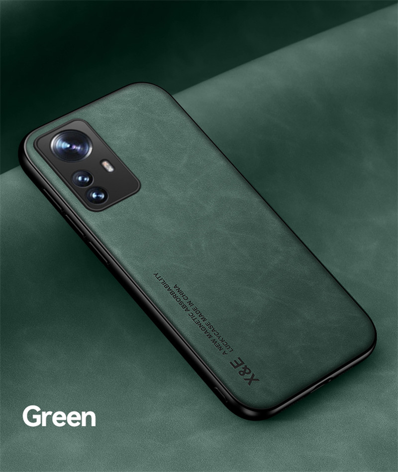 Custodia in pelle retrò di lusso per Xiaomi Mi 12 Pro 11 Lite 11T 10T 10 Mix4 Poco X4 M4 Pro X3 F4 GT con cornice in silicone morbido_voghion.com