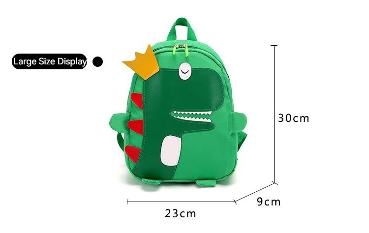 Ny koreansk sød tegneserie dinosaur skoletaske Børnehave drenge piger store, mellemste og små klasser Tiktok mode rygsæk_voghion.com