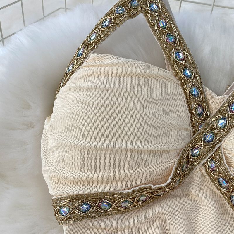 Rochie de vară frumoasă și unică pentru femei, stil vestimentar, cu guler înalt, subțire, cu șold, stil halter_voghion.com