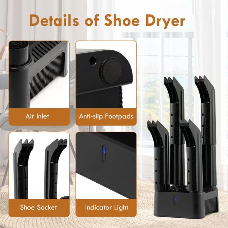 Odor Electric Prevent 4 Shoe Dryer Mold Timer Bacteria With_voghion.com