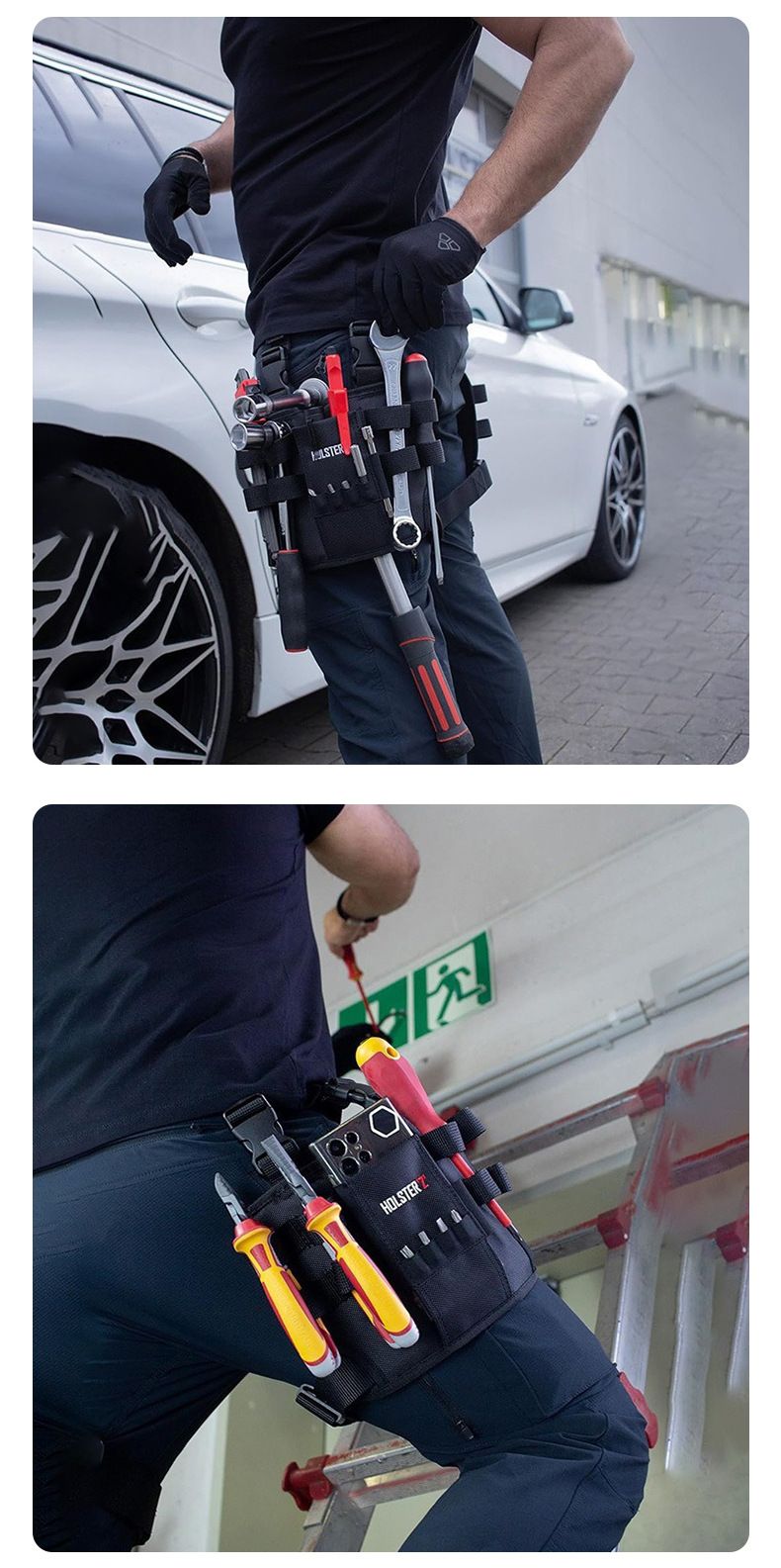 Multi Functional Waist Bag Portable Tool Kit Oxford Cloth Repair Tool Kit Tool Bag Belt_voghion.com