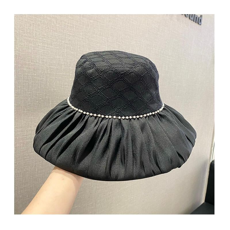 Women's Summer Bucket Hat Foldable Outdoor Sun Hat_voghion.com