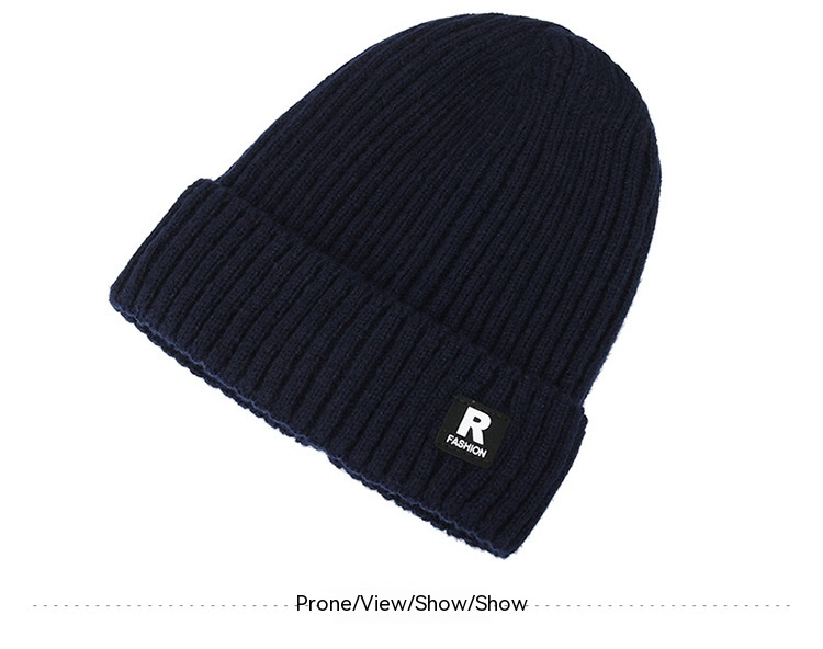 2023 Nuovo cappello lavorato a maglia da uomo autunno e inverno per uscire Protezione dal freddo, Cappello di protezione per le orecchie in peluche, Moda giovanile_voghion.com
