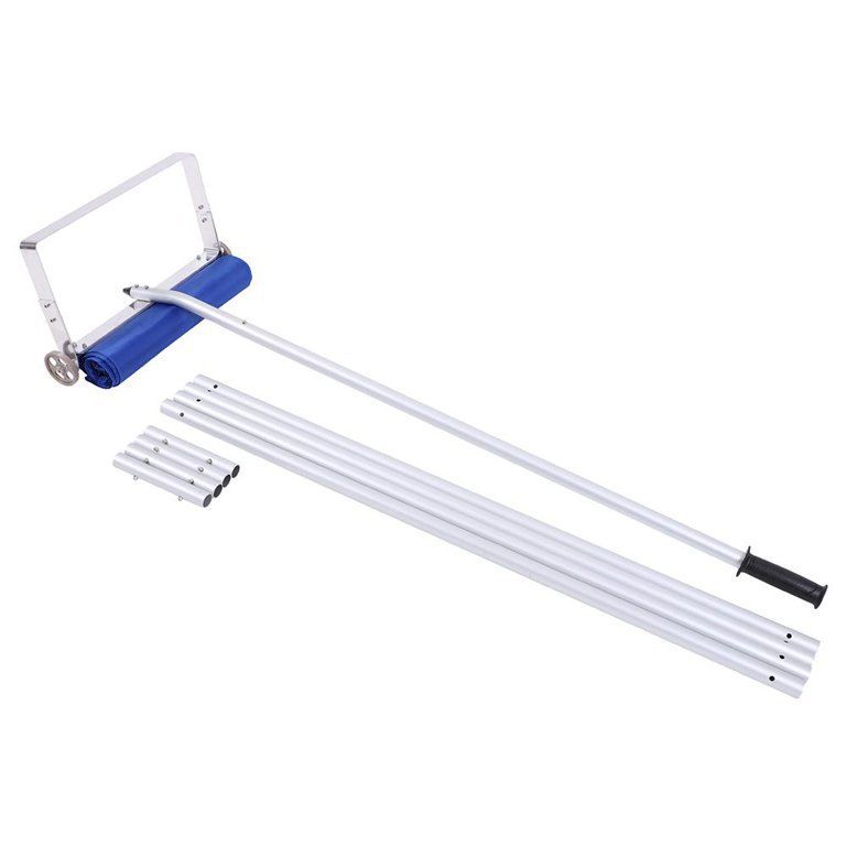 Aluminium frame doekkop dak sneeuwruimer 1,2 m 5 secties 20 voet tandwiel voor trimmer_voghion.com