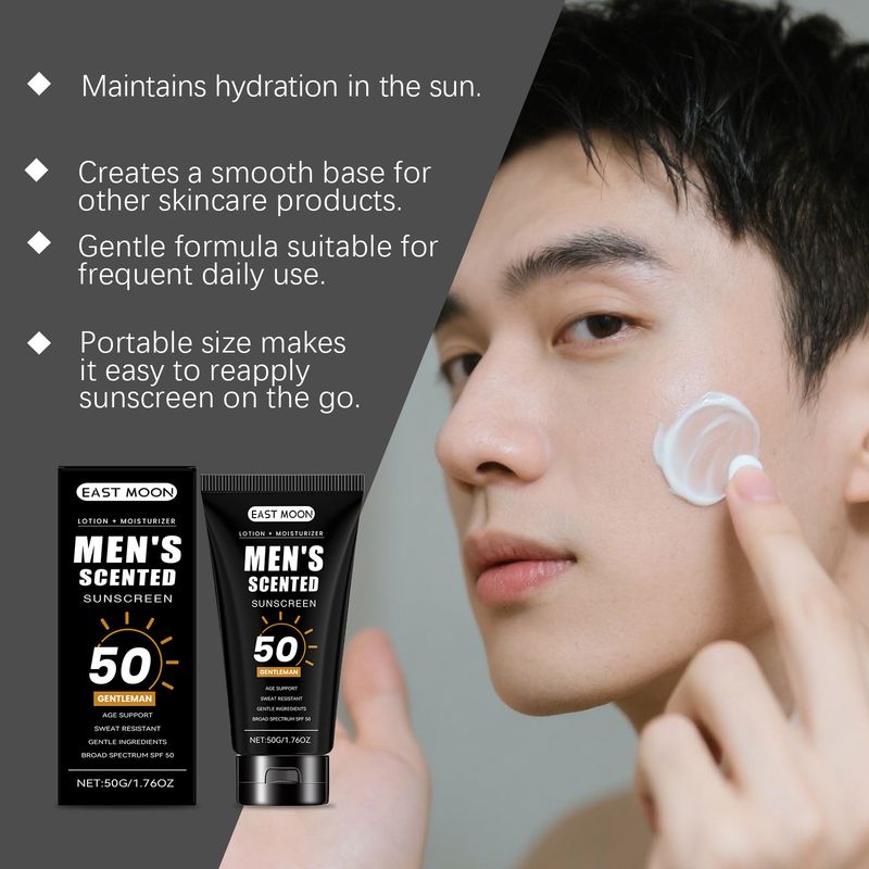 Crema protettiva idratante elasticizzante nutriente per uomo East Moon_voghion.com