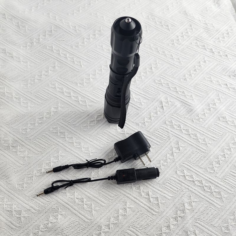 Staark LED-Taschenluucht, enke Schutz géint staarkt Liicht, blénkt fir Hëllef, gebrach Fënster X4 Taschenluucht_voghion.com