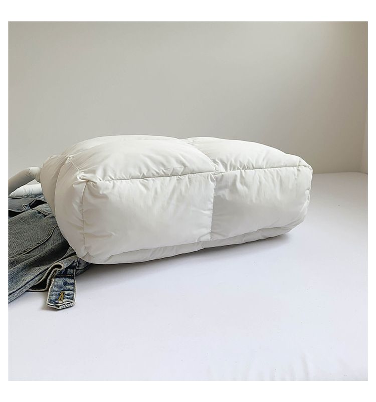 Cotton Bag Down Bag Female Large Capacity Leisure Tote Bag Ladies Commuter Shoulder Bag_voghion.com