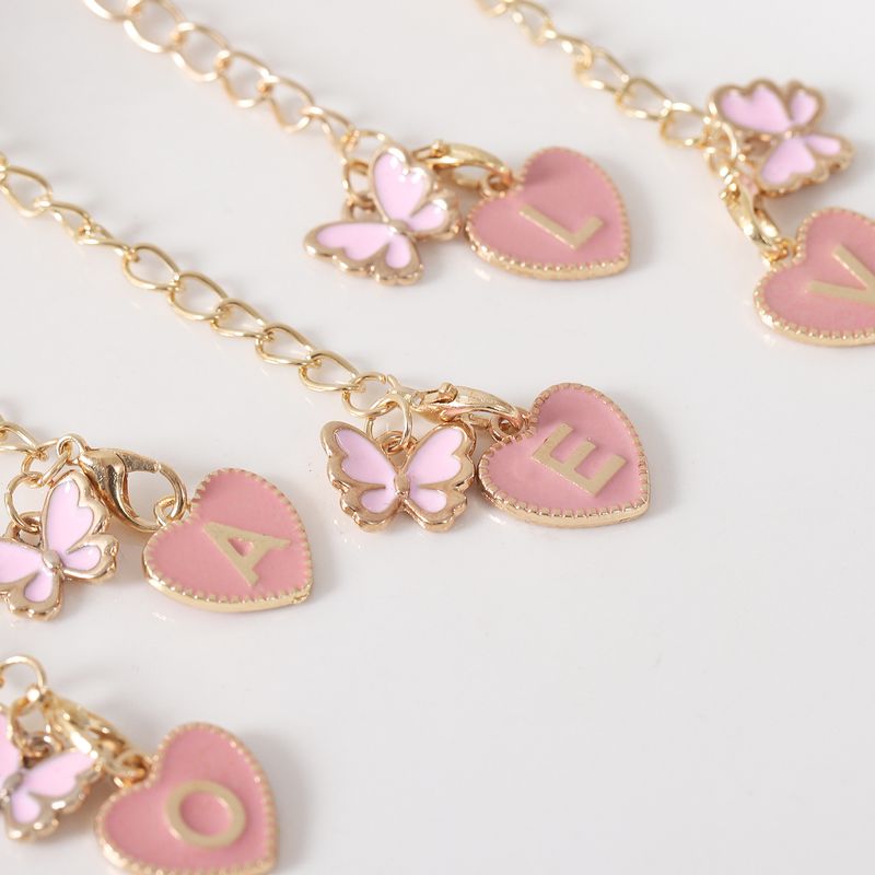26 angļu burti butterfly mark oil drop Stanley cup ķēdes nosaukuma identifikācijas piederumi_voghion.com