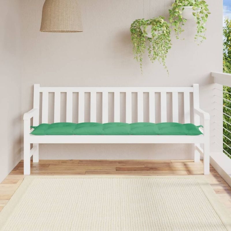 Cuscino in tessuto Oxford 70,9x19,7x2,8 Panca Verde Giardino_voghion.com