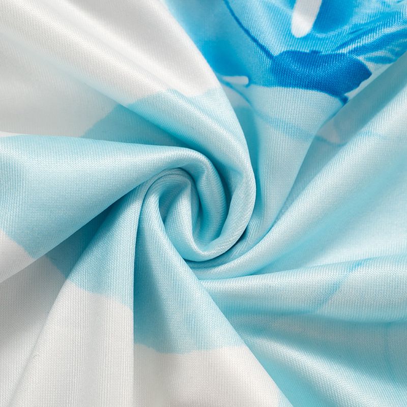 Vêtements pour femmes, nouveaux hauts d'été sans manches à col oblique et épaules dénudées, imprimés sexy, couleur contrastée_voghion.com