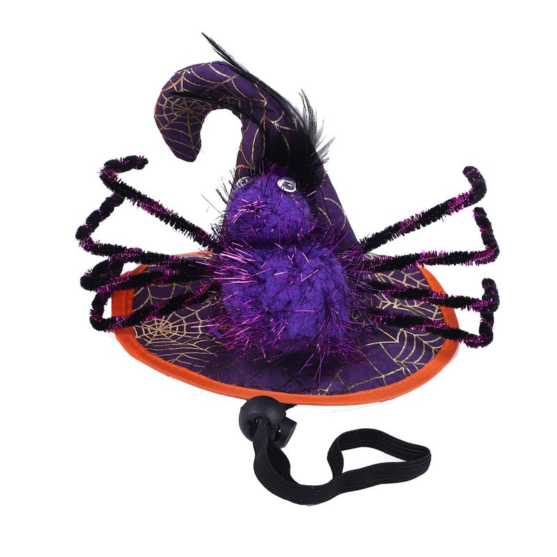 New Decoration Set Flag Pet Collar Dog Halloween Hat Bib_voghion.com