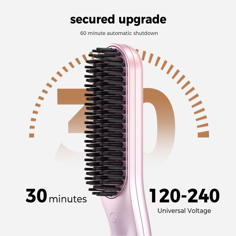 Nuovo prodotto: piastra per capelli, piastra per capelli per uso domestico senza danni, cura dei capelli portatile, ferro arricciacapelli_voghion.com