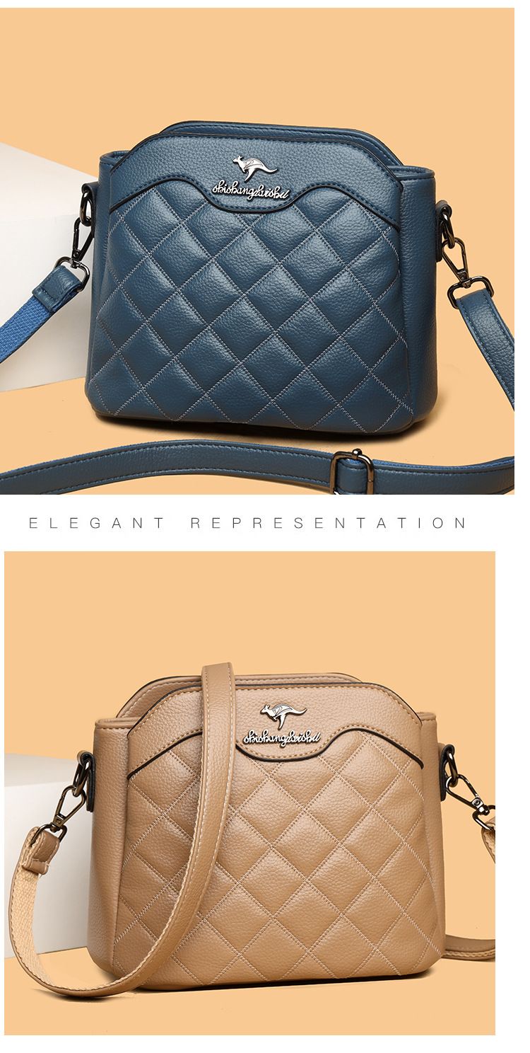 Sac à bandoulière matelassé de marque 2025, texturé et brodé de haute qualité, pour femme, à la mode_voghion.com