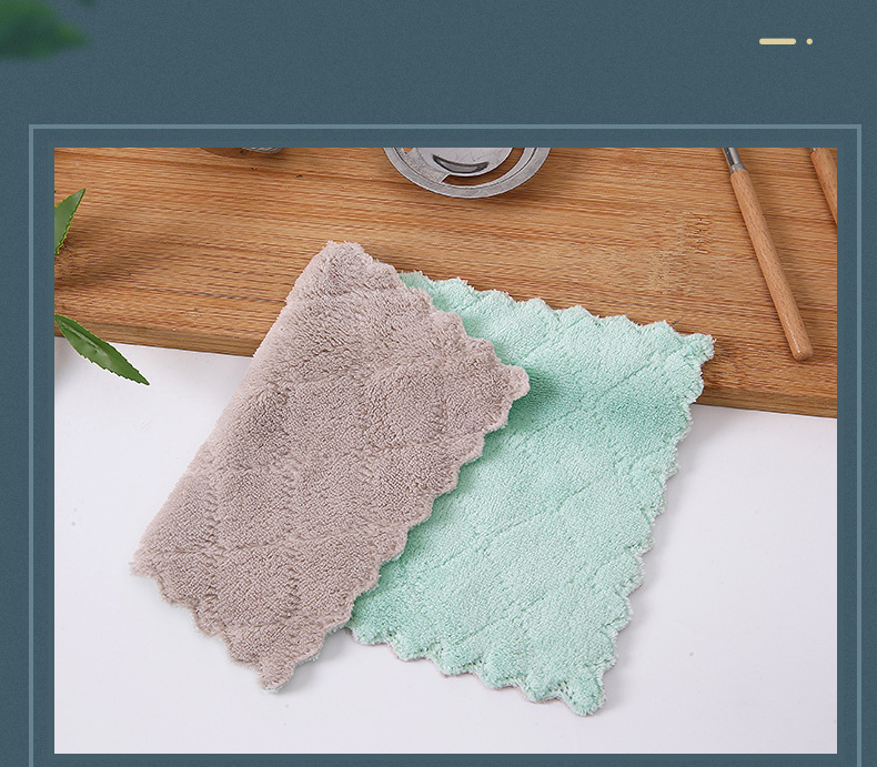 3 pçs/5 pçs/10 pçs toalha de microfibra absorvente pano de limpeza de cozinha antiaderente óleo prato toalha trapos guardanapos utensílios de mesa toalha de limpeza doméstica_voghion.com