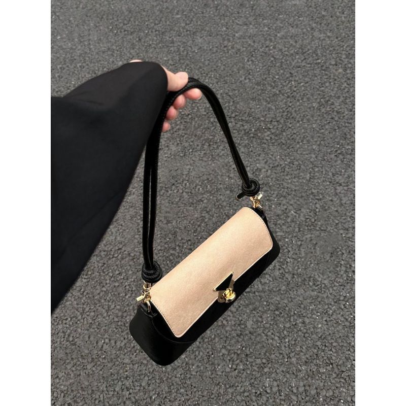 Autumn and winter commuting French stick single shoulder crossbody bag, women's 2024 new design, niche sense_voghion.com