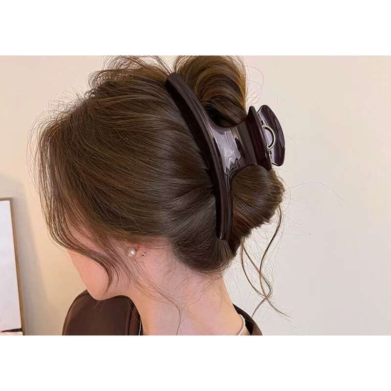 Extra Large Arc 2025, nuovi fermagli per capelli di alta qualità per la parte posteriore della testa, autunnali e invernali, accessori per capelli, copricapi, fermagli a forma di squalo_voghion.com