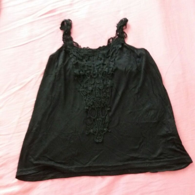 Summer New Lady Lace Stitching Bodycon Tshirt Tank Vest Tops Blouse_voghion.com