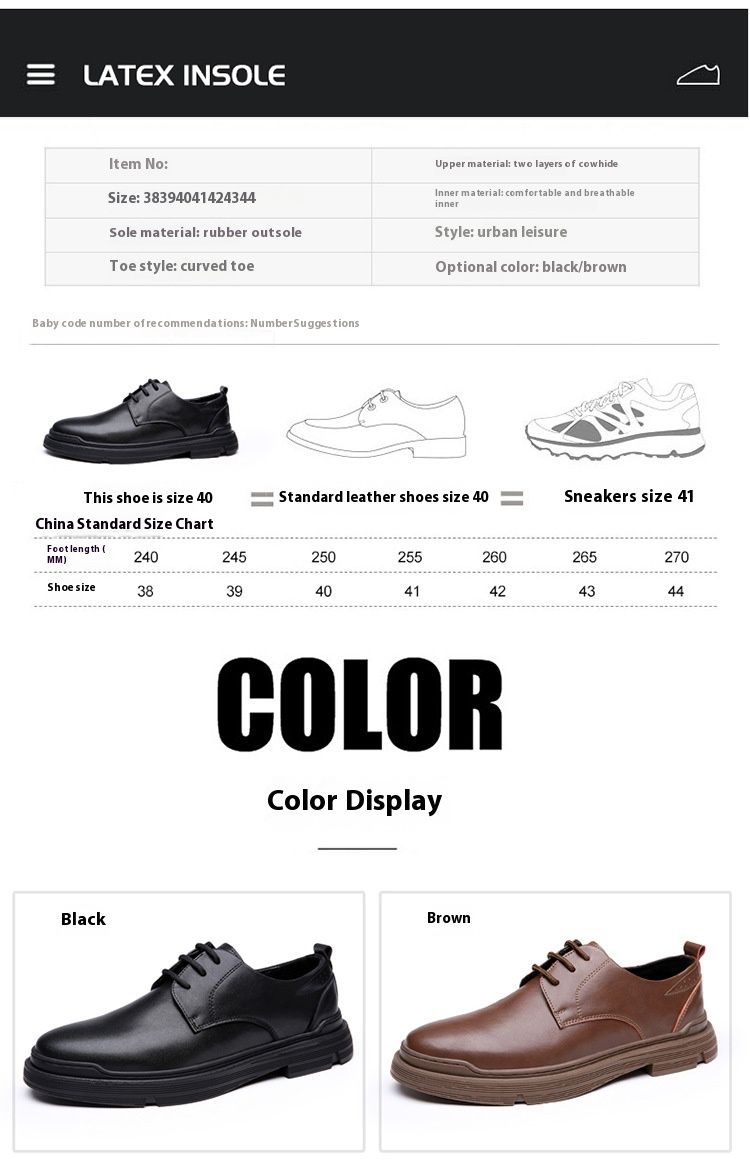 2024 Herbst/Winter Casual British Martin Stiefel Echtes Leder Koreanische Mode Arbeit für Low Top Herrenschuhe Vielseitig_voghion.com