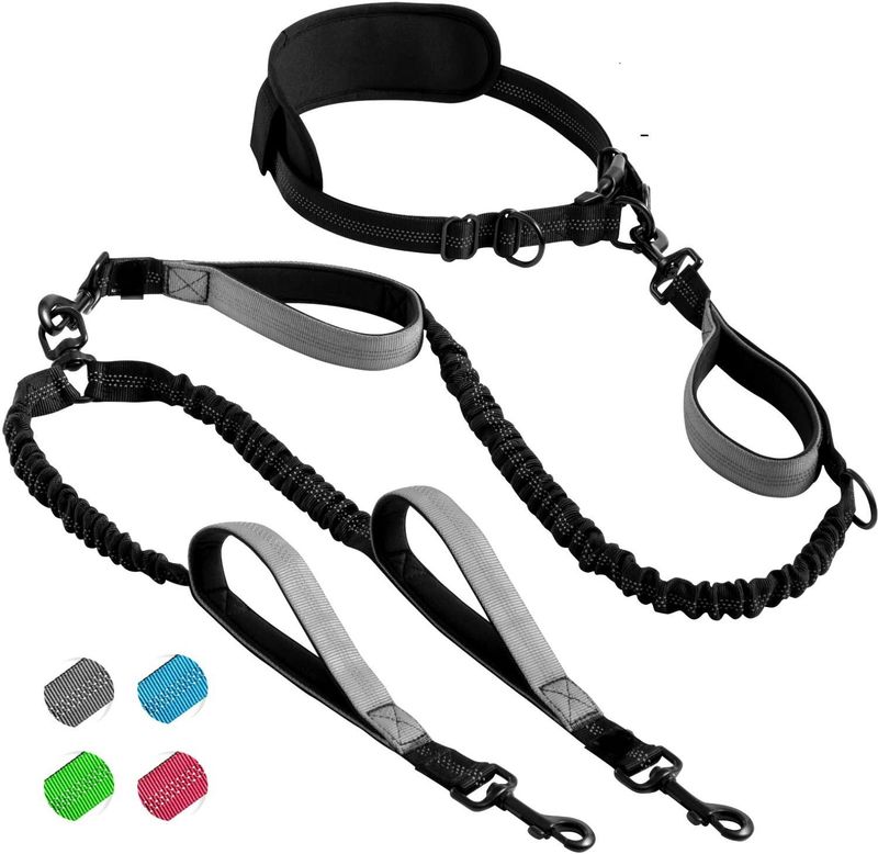 New Pet Supplies Fitness Sports Running Multifunctional Dog Leash_voghion.com