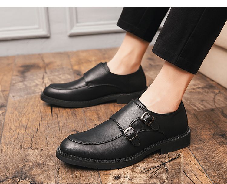 Estudio fotográfico Estilista de cabello Negocio Hebilla Meng Ke Ropa formal Zapatos de cuero_voghion.com