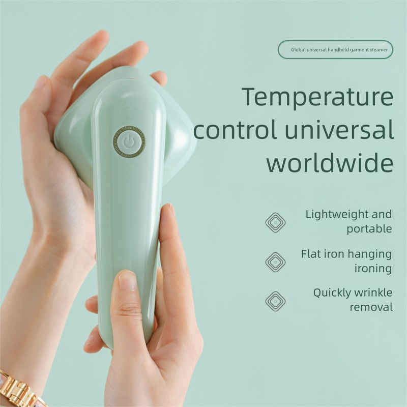 Vaporizador de roupas portátil, ferro a vapor portátil para dormitórios, mini máquina de passar roupas, compacto de 1000 W_voghion.com