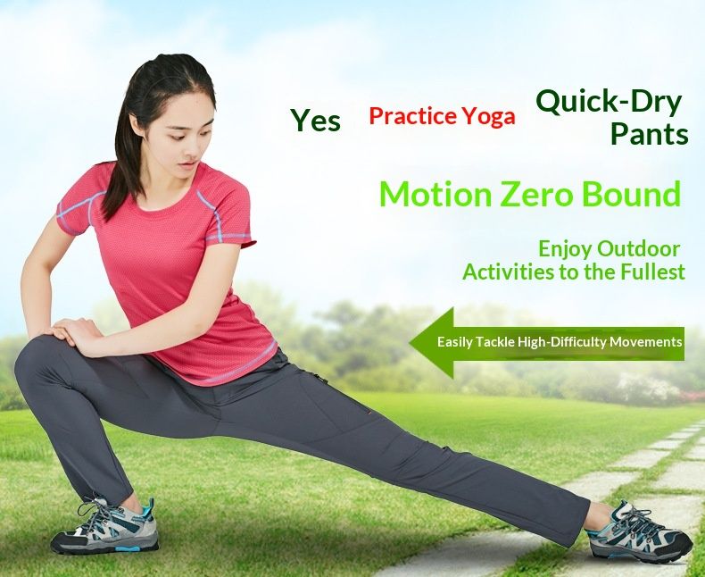 001 Ice Oxygen Breathable Men Outdoor Sports Hiking Men's Casual Quick-Dry Elastic Loose Thin Pants_voghion.com