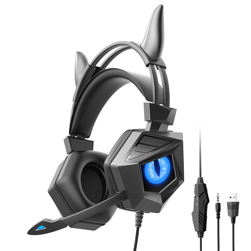 E-Sports Wired Headset Desktop Computer Game Notebook Auditory Discrimination With Microphone_voghion.com