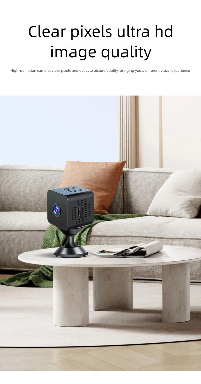 Nuova telecamera di sicurezza intelligente con visione notturna a infrarossi X1 HD WiFi Remote 1080p_voghion.com