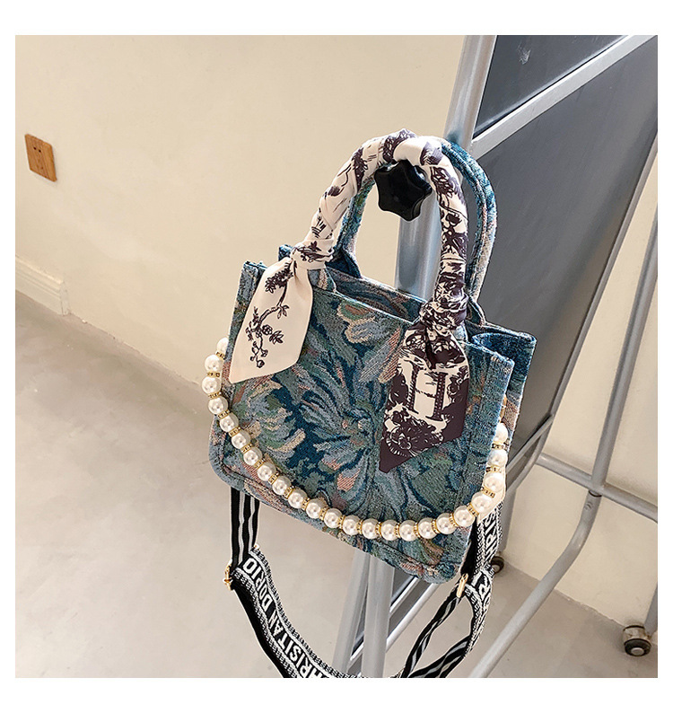 Geantă de mână pentru femei, geantă de mână cu umăr, tip graffiti, tip sac de mână, tip geantă de mână casual de mare capacitate, model nou, 2023_voghion.com