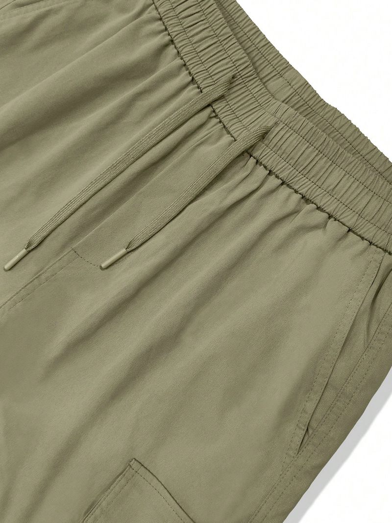 Abbigliamento da uomo, pantaloncini da lavoro da uomo, estivi, larghi, casual, alla moda, sportivi 8389_voghion.com