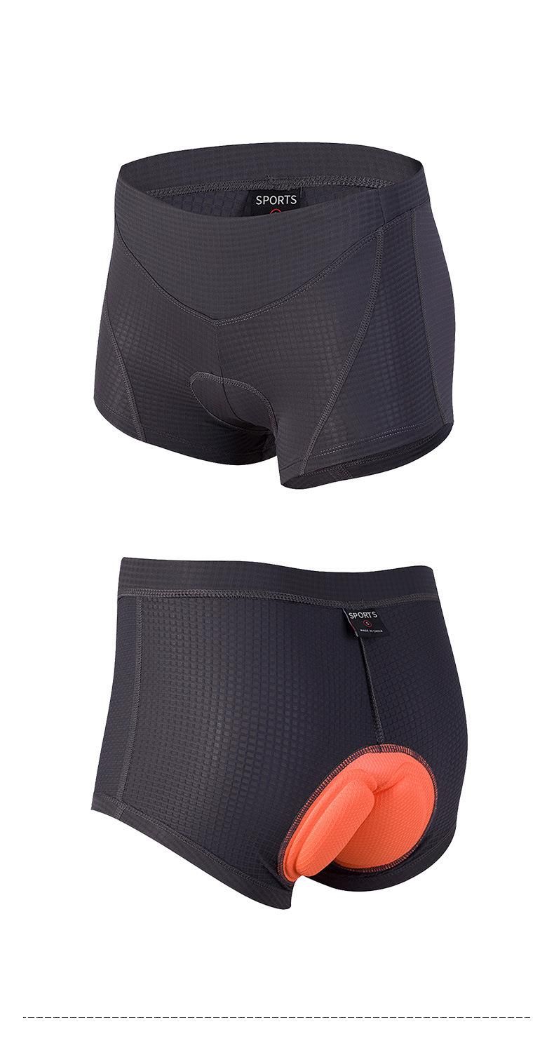 Pantalon de cyclisme respirant pour femme, collant de sport, avec coussin en éponge épaisse_voghion.com