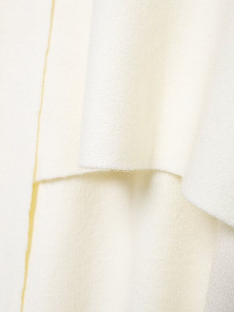 Asymmetrische Ärmel Schal Kurzer Strickmantel Jacke ZA Modisch Elegant Herbst Winter Damen Neuer Stil_voghion.com