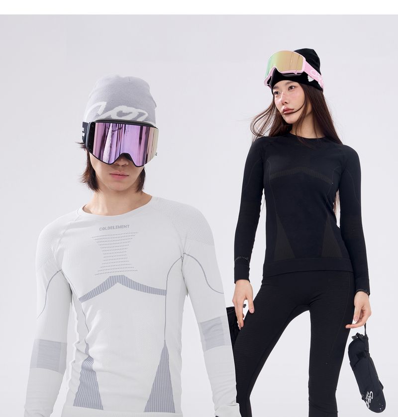 Coldelement Professional Ski Quick-Dry Women Sports Thermal Sweat-Wicking Breathable Compression Functional Clothing For_voghion.com