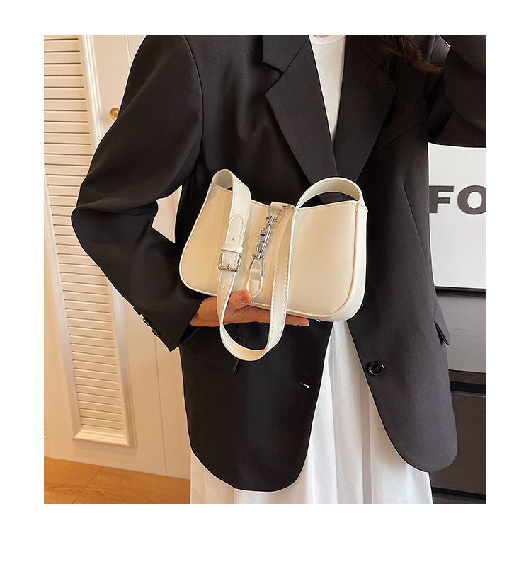 Cross-border French Niche Ladies Bag 2023 New High-end Armpit Bag Retro Texture one-shoulder Messenger bag_voghion.com