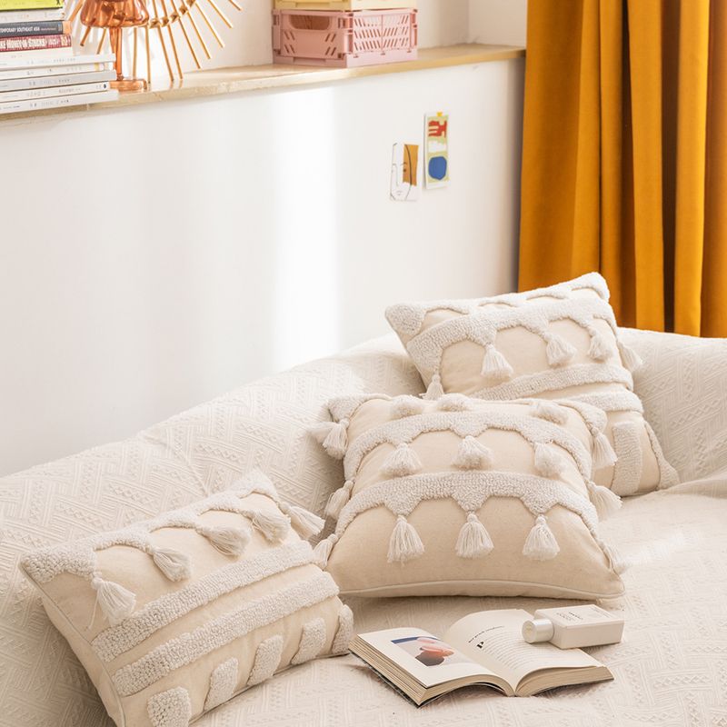 Copricuscino per divano con ricamo geometrico in velluto tridimensionale in stile nordico, decorazione per la casa, federa con ricamo trapuntato_voghion.com