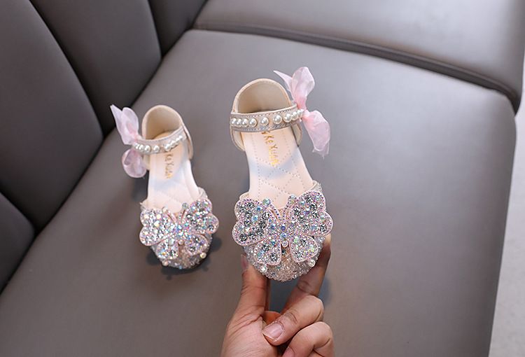 Neue Stil Damen Baby Mädchen Mädchen Prinzessin Diamant Einzelnen Schuhe Leder Schuhe Dance Performance Schuhe_voghion.com