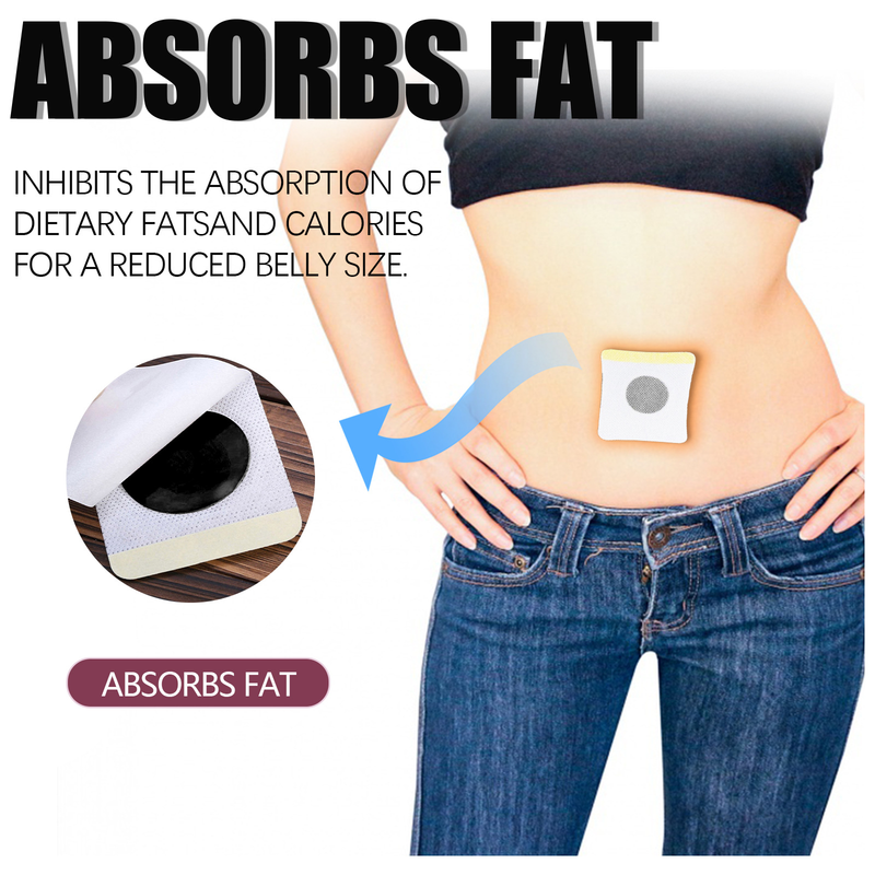 herbal slimming Beautiful navel patch for shaping the body, slimming the large belly, tightening the thigh muscles, an_voghion.com
