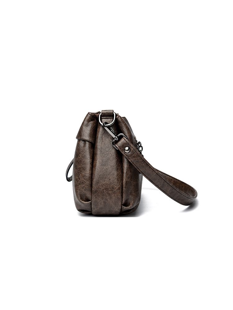 New Soft Leather For Women, Fashionable Middle-aged Elderly Women's Bag, Simple And High-end Versatile Large Capacity_voghion.com