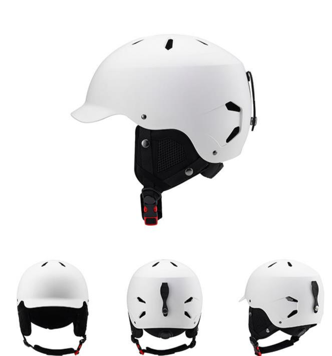 New Integrated with Small brim for Outdoor Sports, Warm Ski Helmet, Adult Snow Helmet_voghion.com
