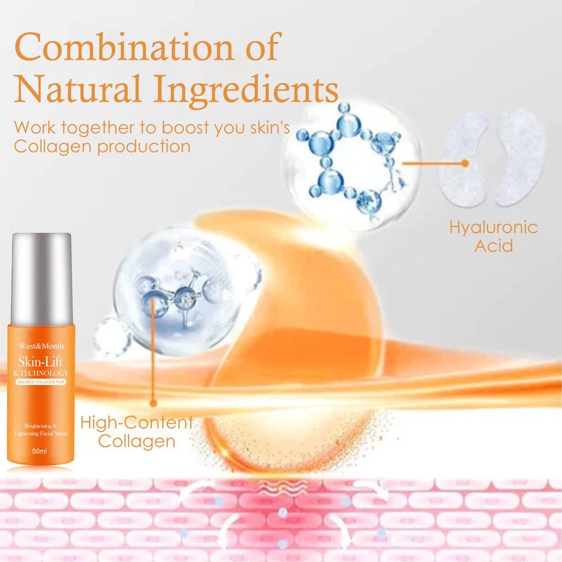 West&Month Collagen Eye Mask, Anti-Aging Recombination Anti-Wrinkle Hydrating Anti-Aging Mask_voghion.com