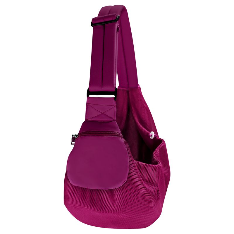 24 Cross-Border Supplies New Portable Pet Crossbody Shoulder Comfortable Breathable Large Capacity Chest Bag_voghion.com