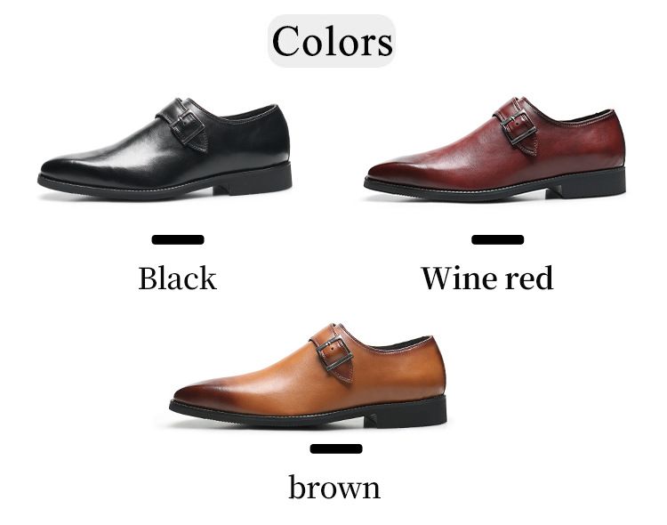 Men's Dress Shoes Oxford Formal Leather Shoes for Men_voghion.com