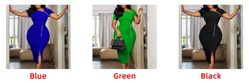 Nouveau sac de tempérament, robe jupe crayon taille haute OL Tongle avec perles à ongles_voghion.com