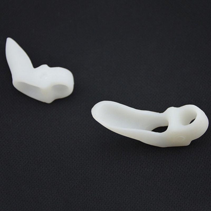Correctores de Hallux Valgus del dedo gordo del pie de silicona, separadores, alisador de alivio de juanetes_voghion.com