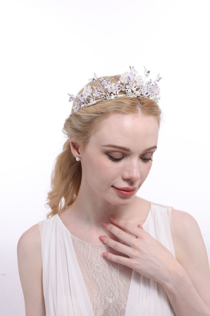 Corona nuziale retrò esplosione estiva Copricapo fatto a mano con corona di accessori per capelli in Europa e negli Stati Uniti_voghion.com