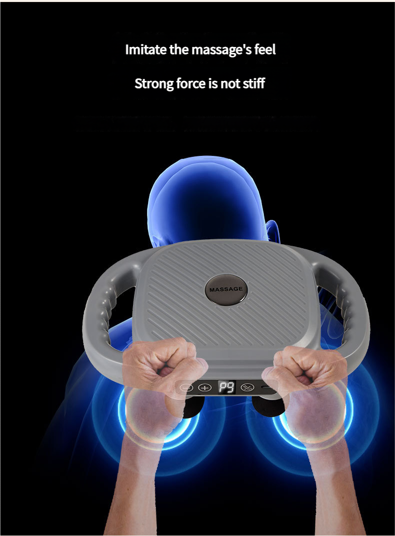 Professional Grade Six-Head Fascia For Muscle Relaxation, Wireless Charging, High-Frequency Vibration, Back And Foot_voghion.com