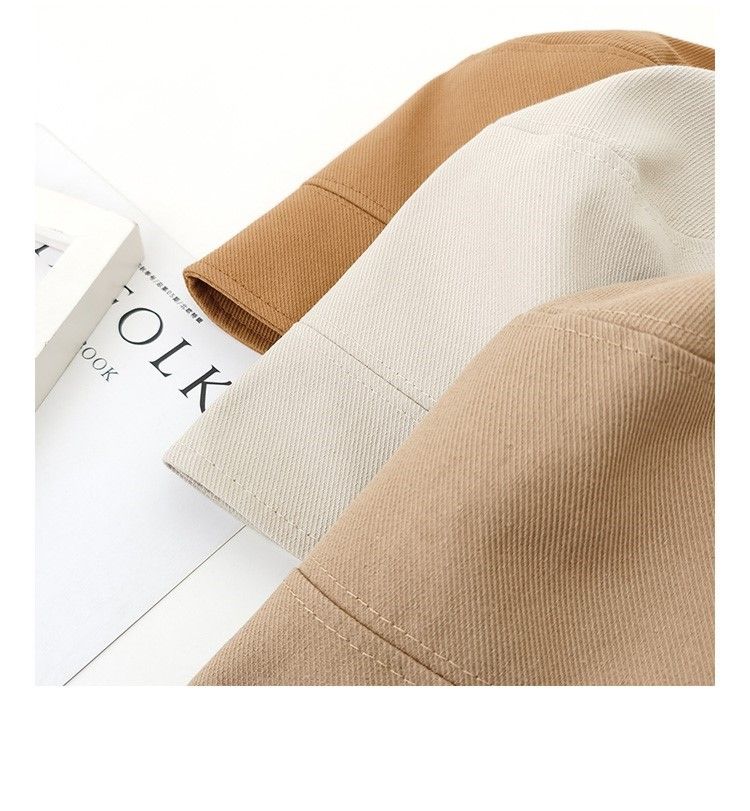 Toren Koren Makes Look Smaller Women's Spring And Summer Round Face Suitable For Bucket Big Head Circumference Sun Hat_voghion.com
